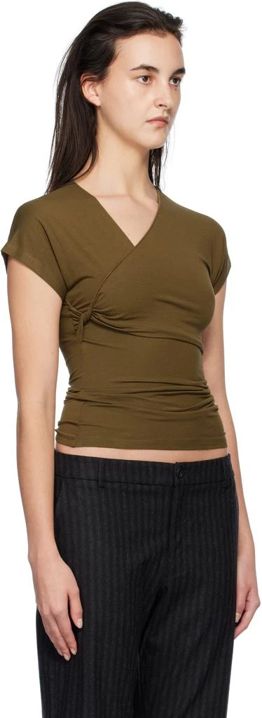 Paloma Wool Khaki Victoria T-shirt 2