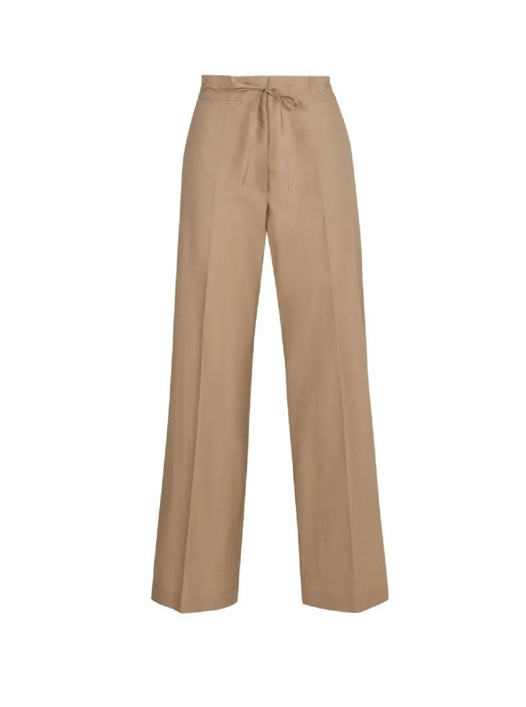 Parosh Wide-Leg Trousers With High Waist