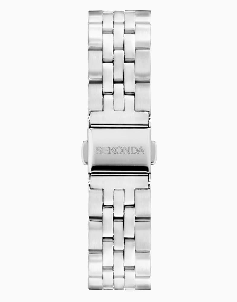 Sekonda Sekonda track 26mm rectangular grey watch in silver - SILVER