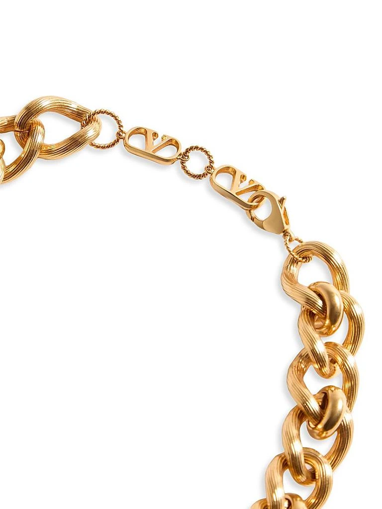 Valentino Coeur Royal Necklace in Metal, Enamel and Swarovski Crystals 4