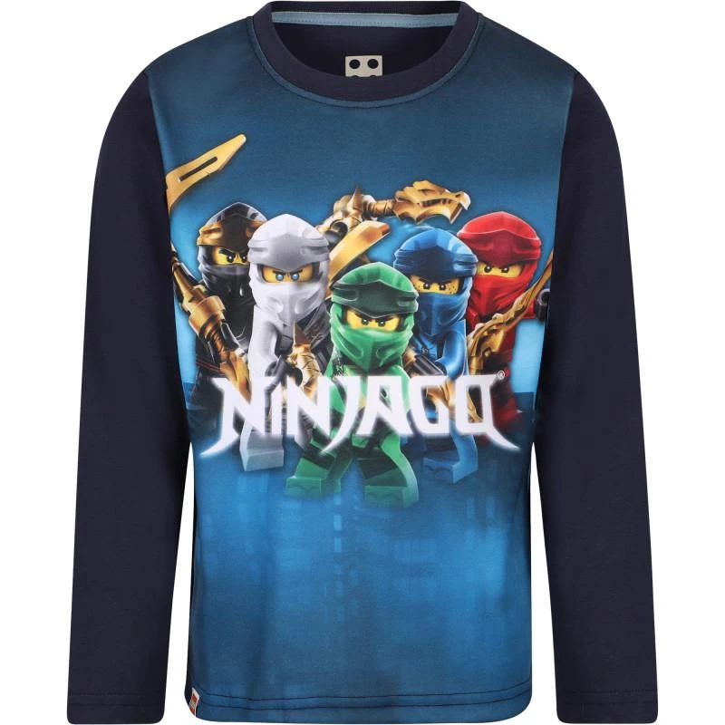 LEGO Wear Lego ninjago long sleeved t shirt in navy 1