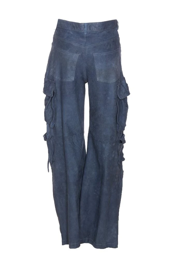 Salvatore Santoro Salvatore Santoro Leather Cargo Trousers 2