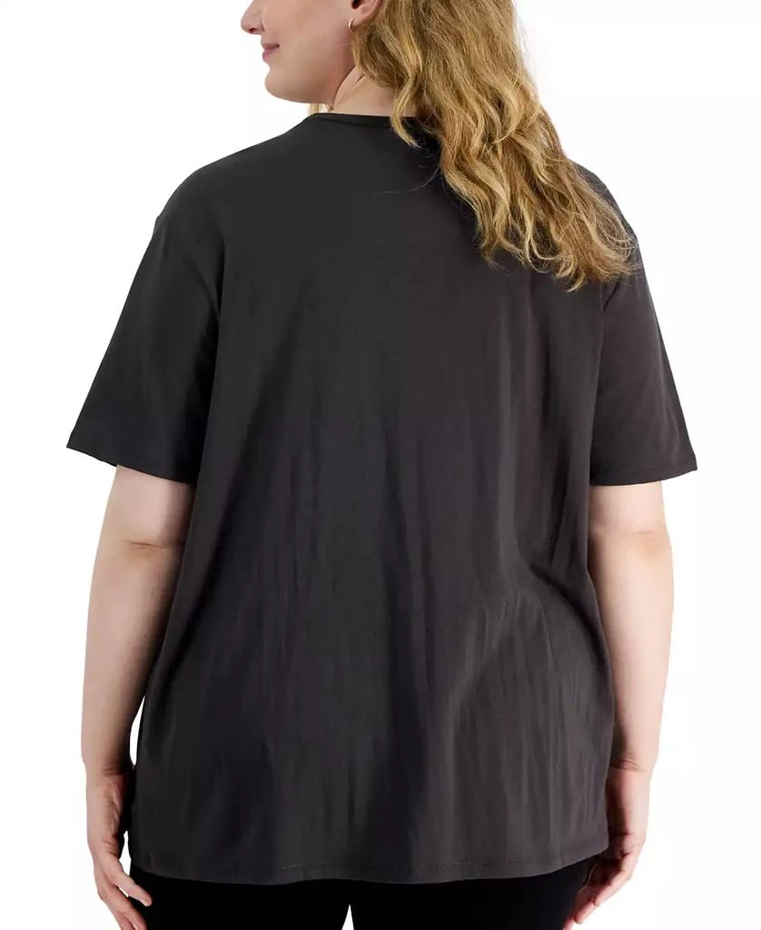 Love Tribe Trendy Plus Size Everything Is Connected Tree Tee 2