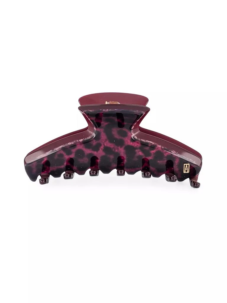 Alexandre de Paris Archi Chic Leopard Claw Clip 2