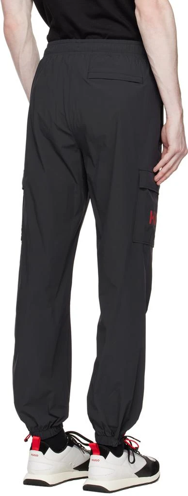 Hugo Black Drawstring Lounge Pants 3