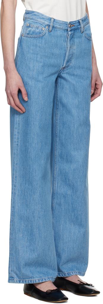 A.P.C. Blue Elisabeth Jeans