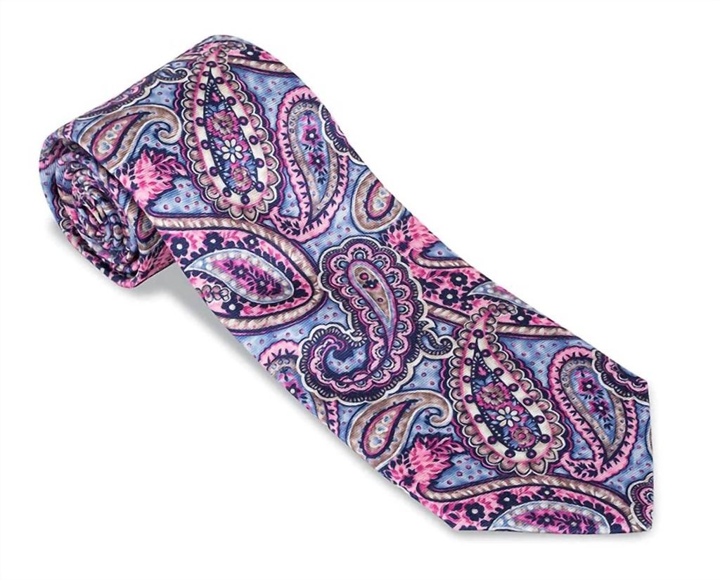 R. Hanauer R. Hanauer - Men's Bernadette Paisley Necktie