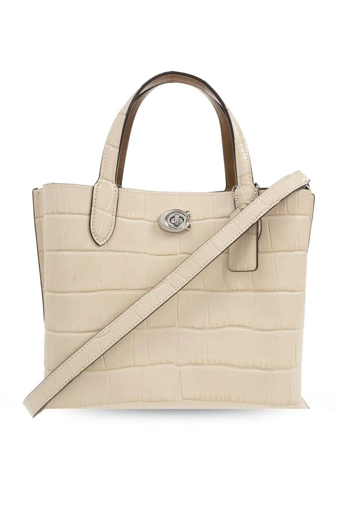 Coach Coach Willow 24 Embossed Shoulder Bag 1