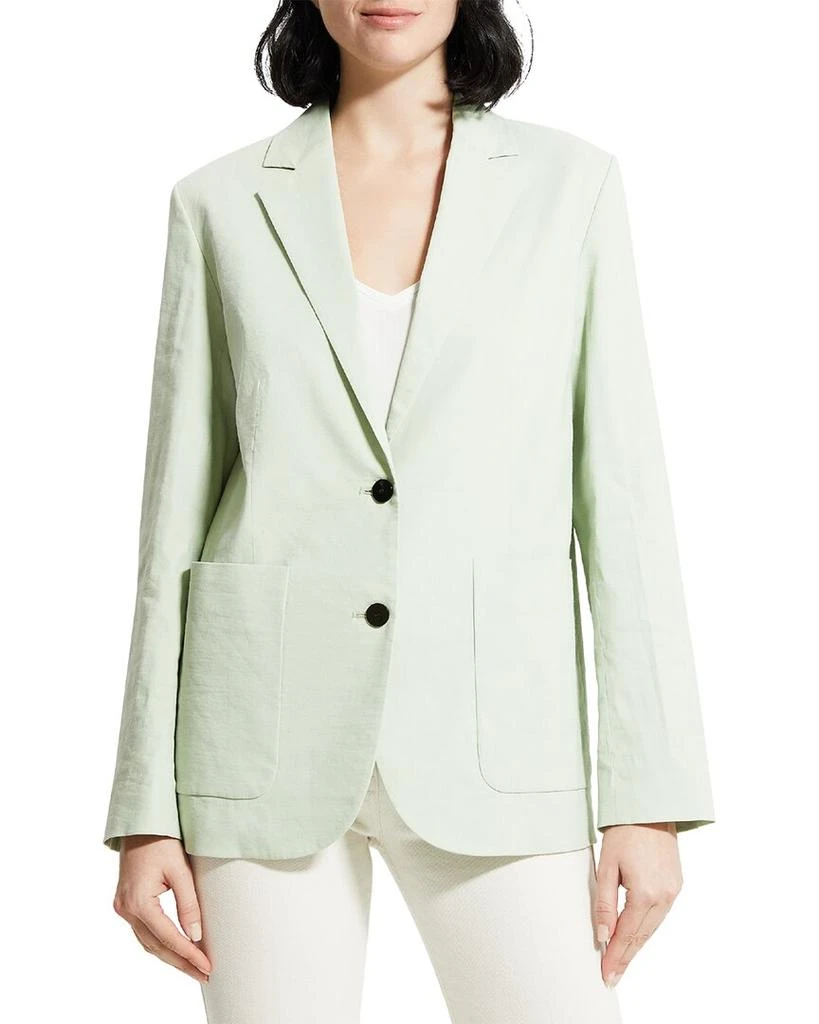 Theory Theory Linen-Blend Jacket 1