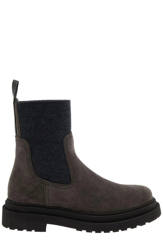 Brunello Cucinelli Brunello Cucinelli Round Toe Chelsea Boots 1
