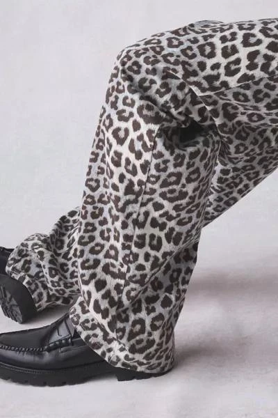 BDG BDG Leopard Pattern Baggy Skate Fit Jean 3
