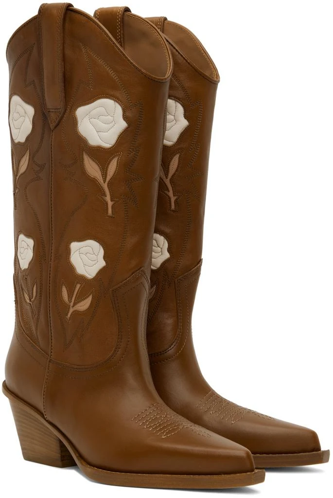 Paris Texas Brown Rosalia Boots 4