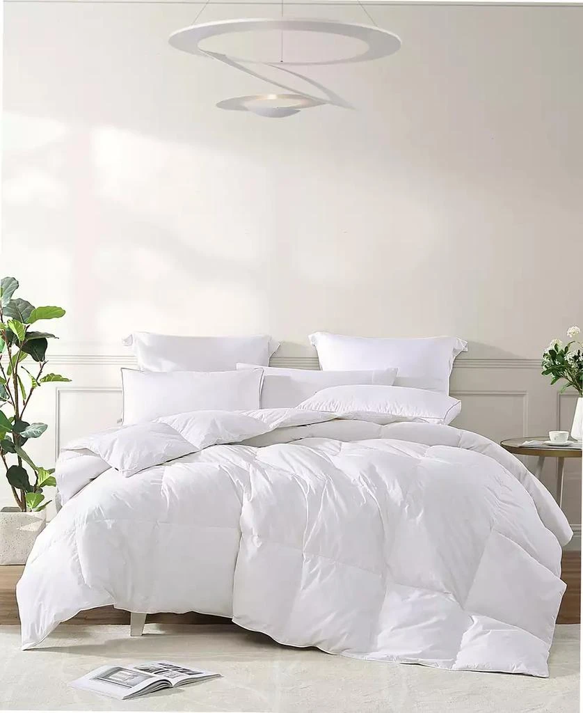 Royal Luxe All Season Warmth White Goose Feather and Down Fiber Comforter, Full/Queen, Exclusively at Macy’s 1