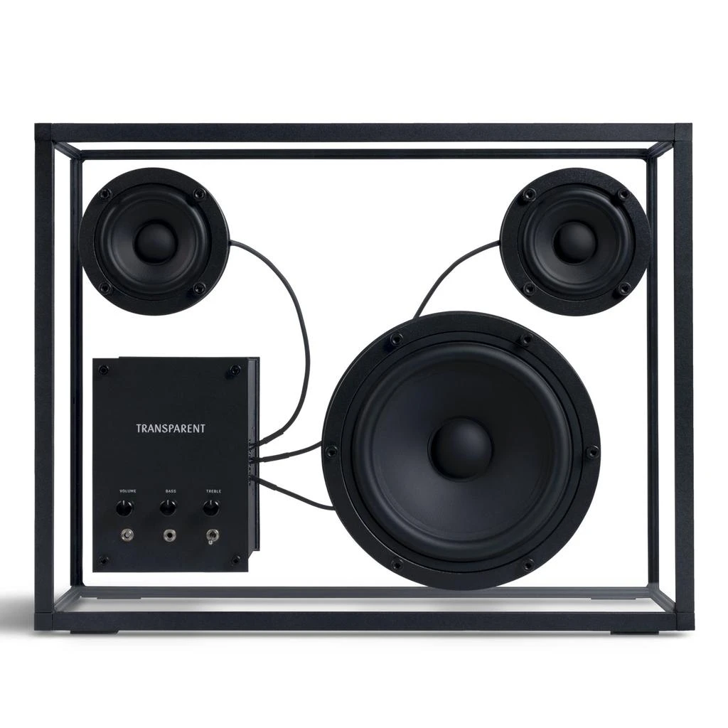 Transparent Large Speaker - Black 1