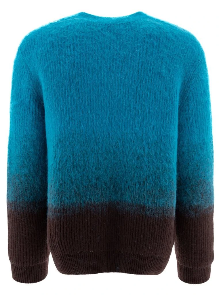 Burberry Burberry Equestrian Knight Motif Gradient Effect Cardigan 2