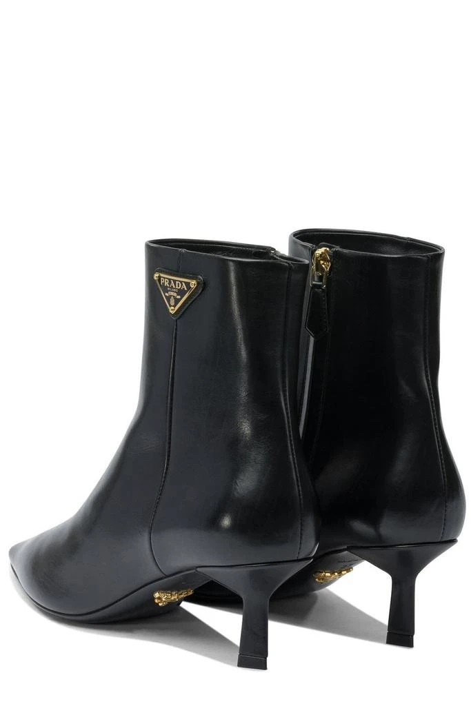 Prada Prada Triangle-Logo Ankle Boots 4