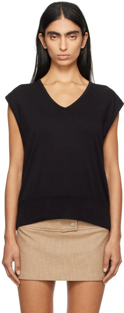 Gil Rodriguez Black Billie Oversized Tank Top 1