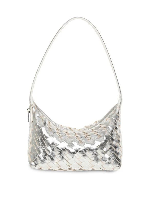 Walter Baker Hazel Basketweave Leather Shoulder Bag 1