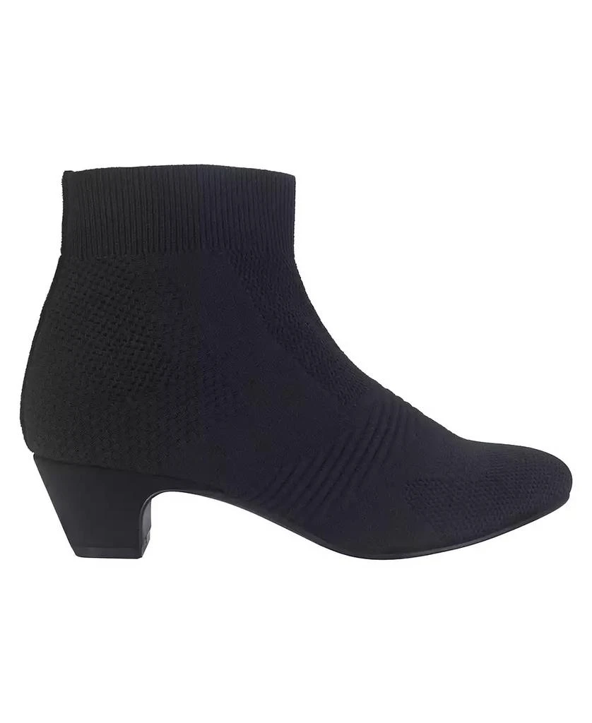Impo Women's Godina Kitten Heel Stretch Knit Ankle Booties 2