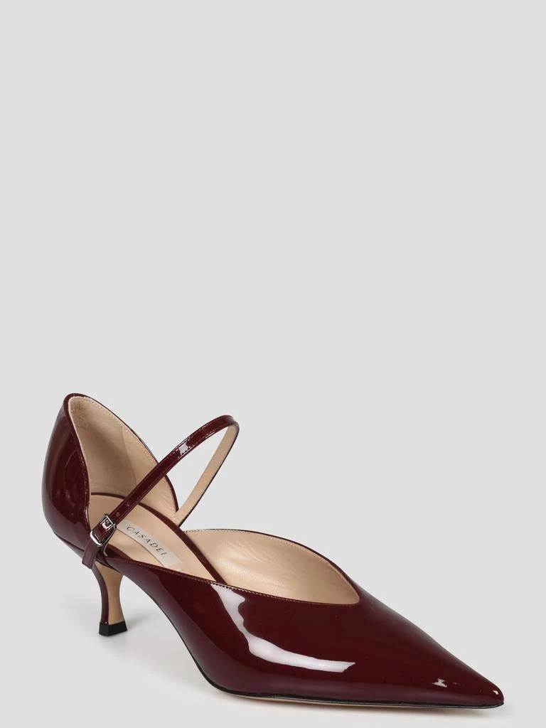 CASADEI Scarlet Kitten Pumps 2