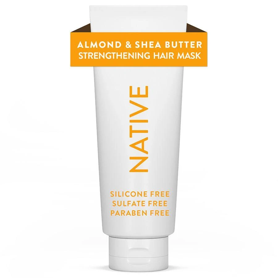 Native Strengthening Hair Mask Almond & Shea Butter 1