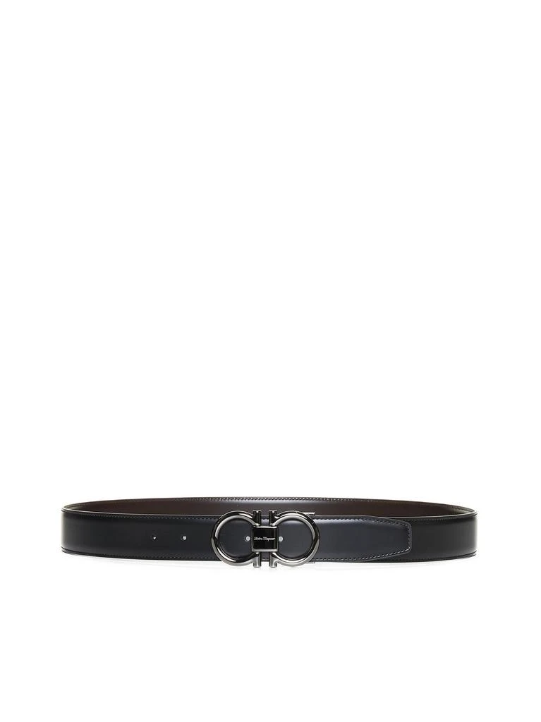 Salvatore Ferragamo FERRAGAMO | Reversible and adjustable Gancini belt | Man | 90 1