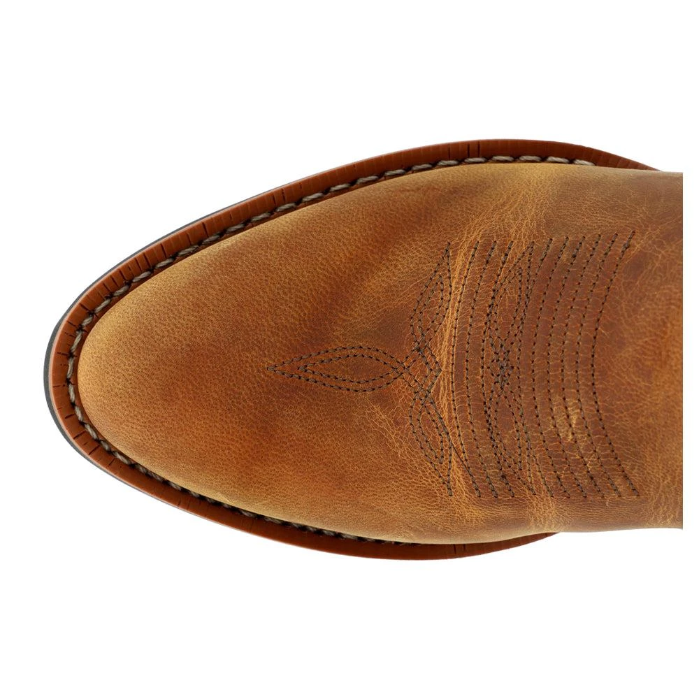 Durango Shyloh 11 Inch Embroidered Round Toe Pull On Cowboy Boots 4