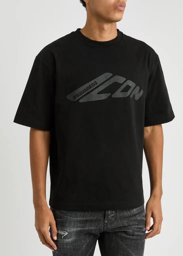 DSQUARED2 Logo-print cotton T-shirt 2