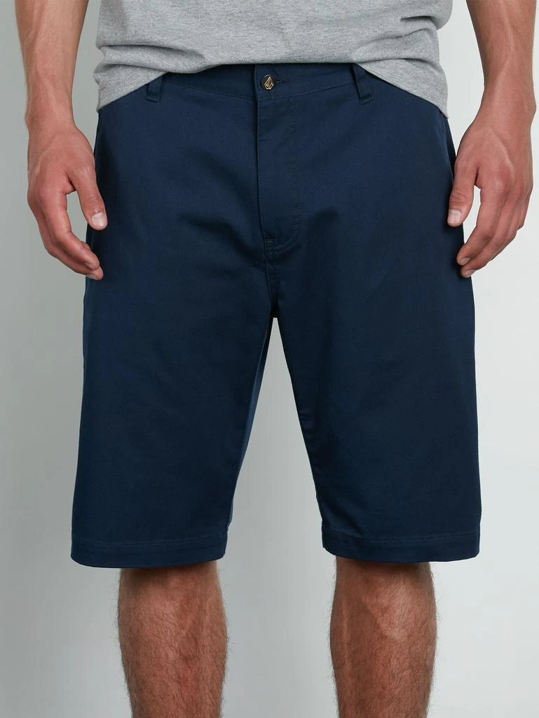 Volcom Vmonty Stretch Shorts - Dark Navy 1