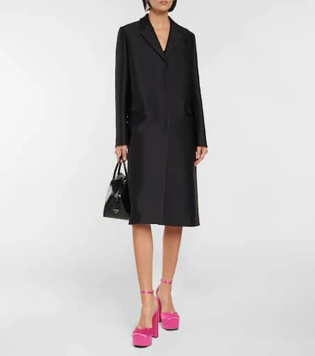 Prada Satin platform pumps 2
