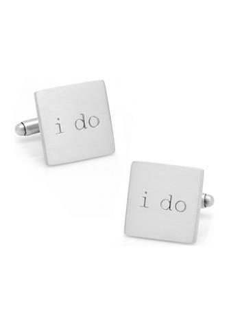 Cufflinks Inc. Wedding Series I Do Cufflinks