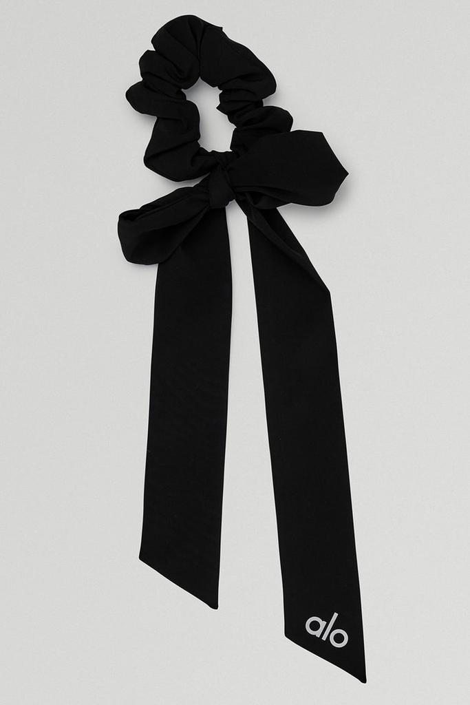 Alo Love Knots Tie Scrunchie - Seashell Blue