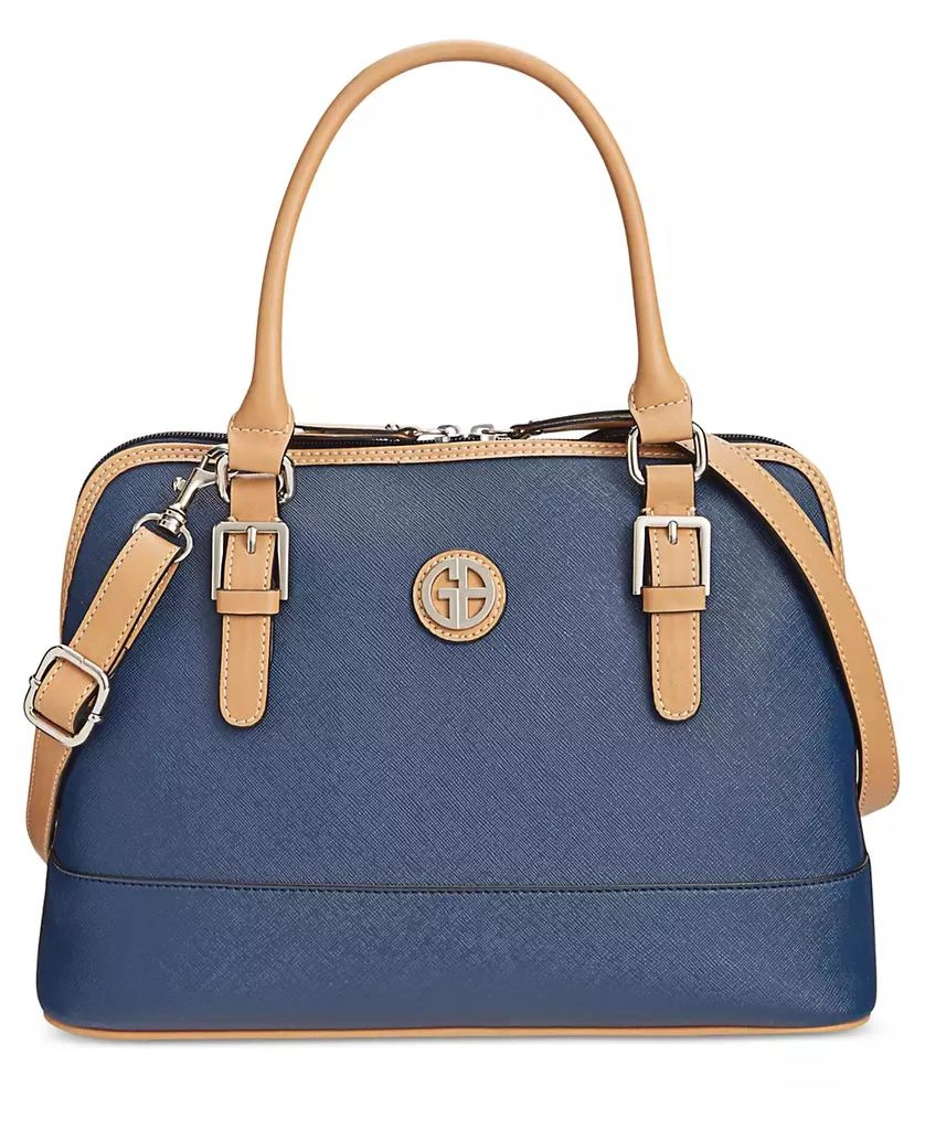 Giani Bernini Saffiano Dome Satchel, Exclusively at Macy's 1