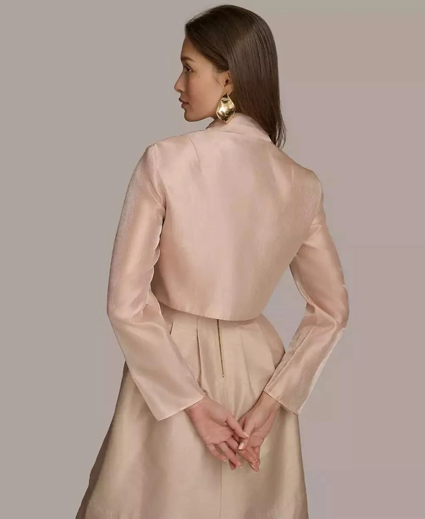 Donna Karan Women's Open-Front Long-Sleeve Shrug 2