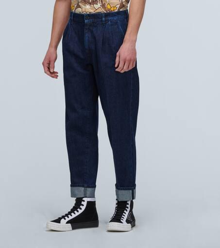 Prada Wide-leg selvedge jeans - Jeans - Free Shipping
