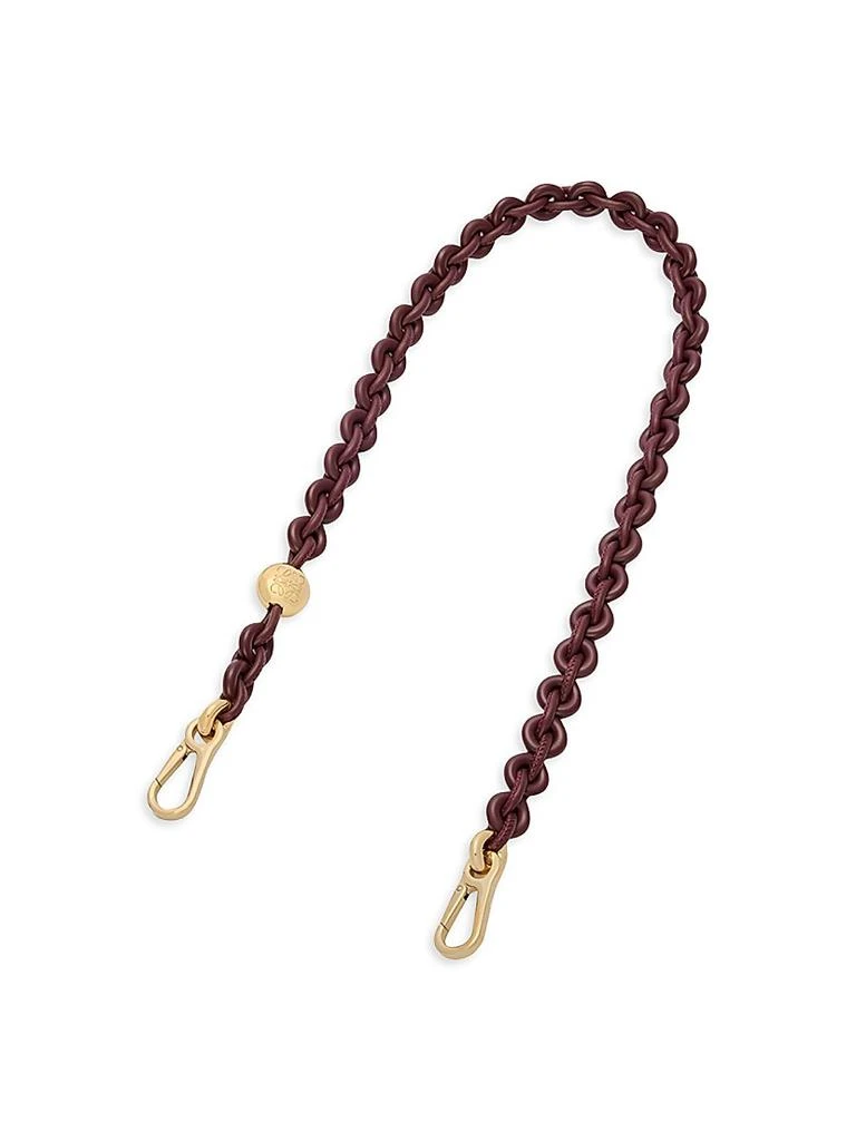 Loewe Tonal Donut Leather Chain Shoulder Strap