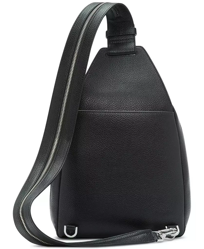 Calvin Klein Millie Convertible Leather Sling Bag, Backpack 5