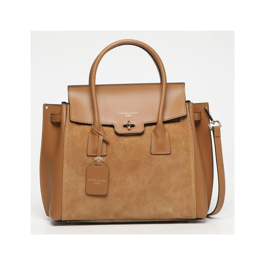 Victor & Hugo Sac À Main Jane Bi - Camel - Femme 1