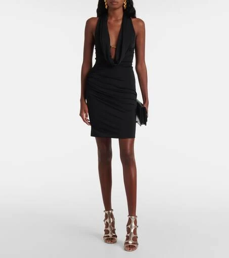 Tom Ford Cage snake-effect leather sandals 3