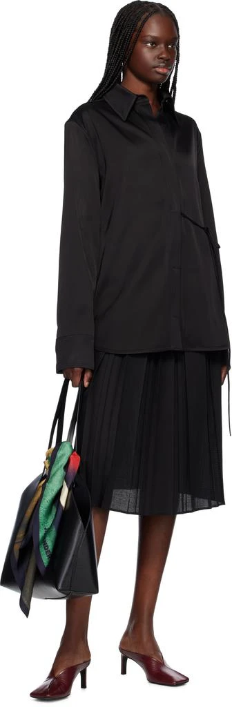Jil Sander Multicolor Double Printed Scarf 3