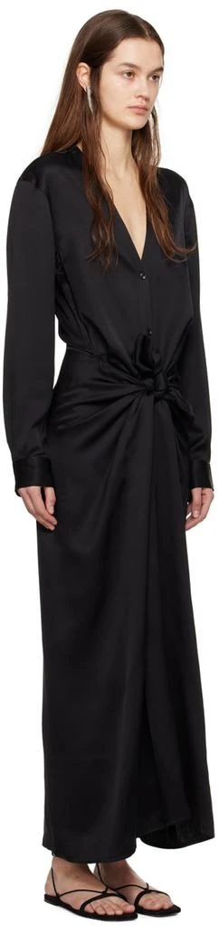 Totême Black Knot Maxi Dress 2