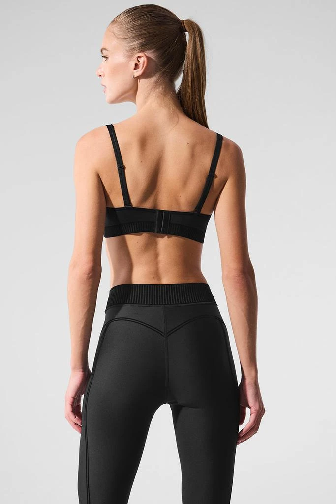 Alo Airlift Line Up Bra - Black 4