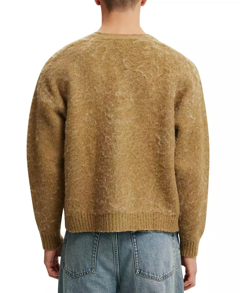 Cotton On Men's Cropped Cardigan Sweater 4