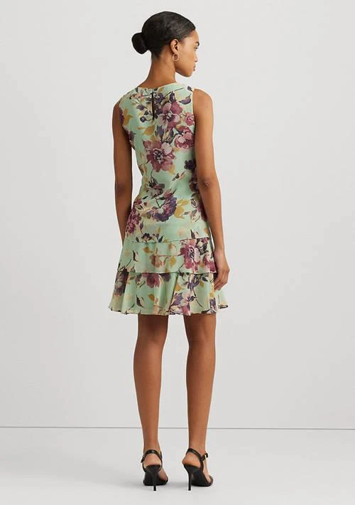Ralph Lauren Floral Georgette Shift Dress  On Sale Now with Up to 61% Off  | Discover Exclusive Deals & Savings at BeyondStyle  Authentic Ralph Lauren  Women|Casual Dresses | Dresses |
