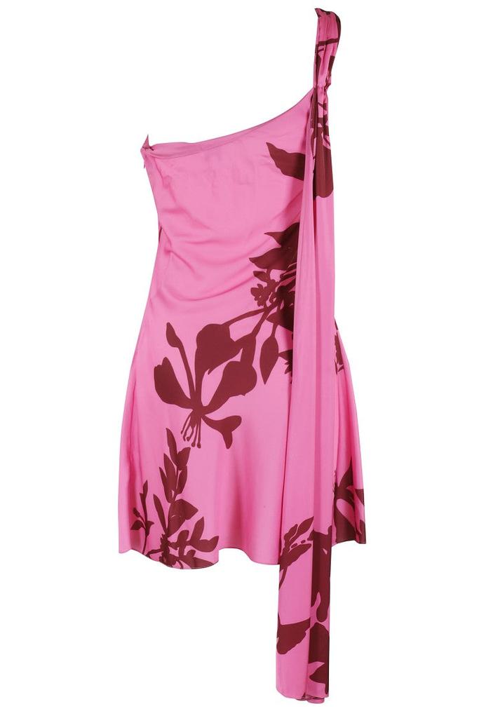 Hemant & Nandita One Shoulder Short Dress