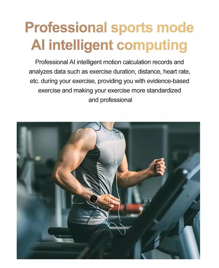 RUXING Smart Watch for Women Men With Bluetooth Calling, HRV, Health Monitoring,Sport Modes, Intelligent Reminder IP68 -Pink 6