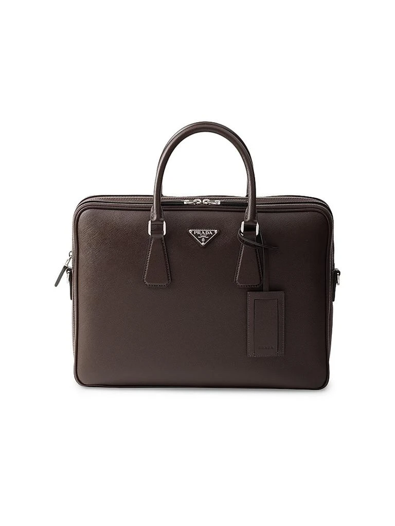 Prada Saffiano Leather Briefcase 1