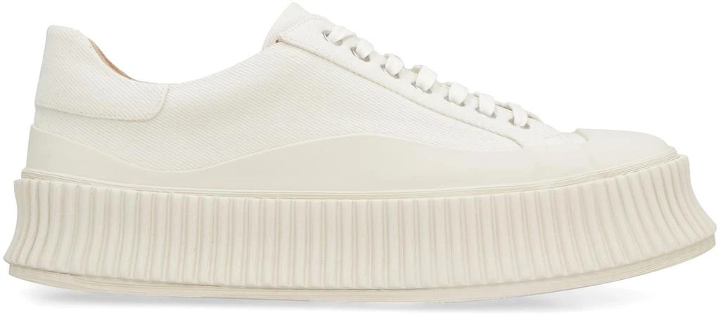 Jil Sander JIL SANDER CANVAS LOW-TOP SNEAKERS 2
