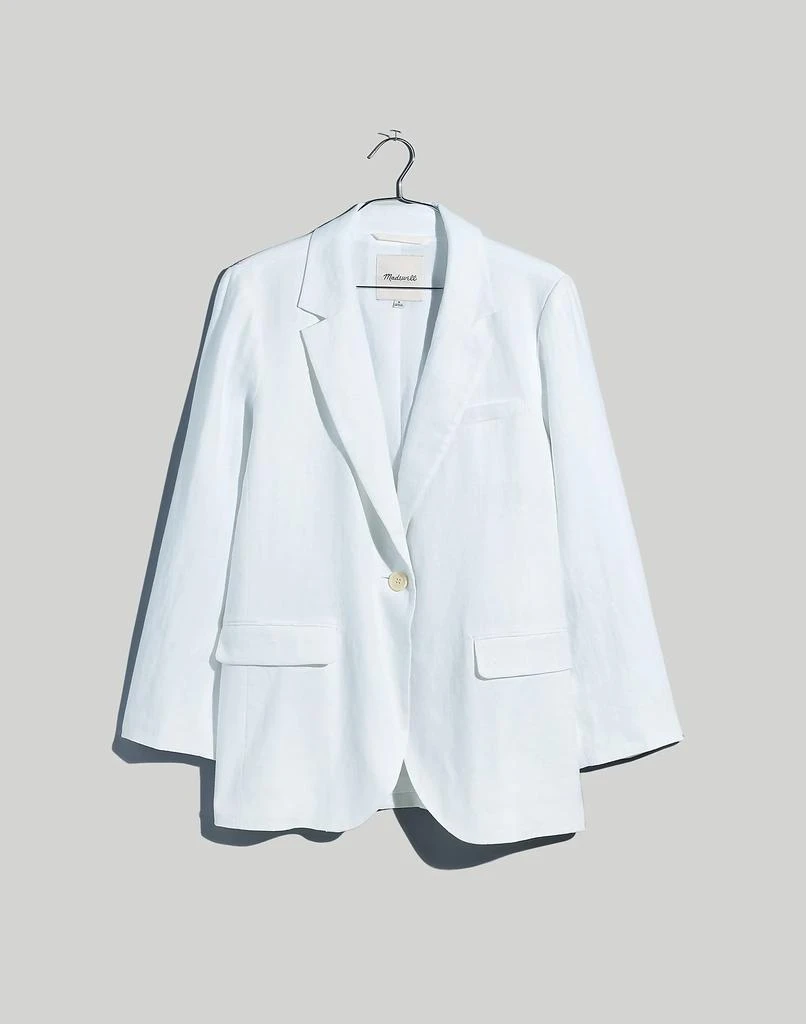 Madewell The Plus Larsen Blazer in 100% Linen 5