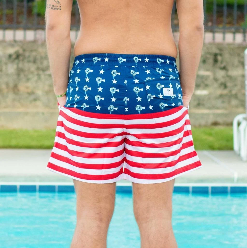 Old South Apparel Old South Apparel - Usa Swim Trunks 2